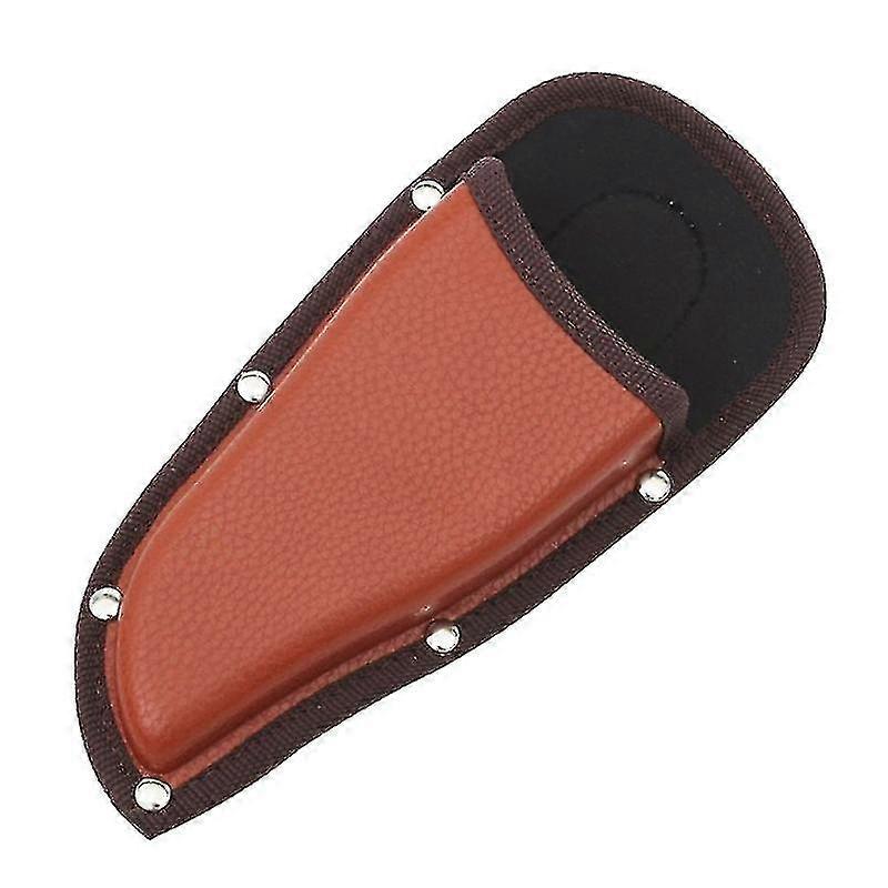 Hand Pruner Pouch And Folding Knife Holder Compact Protective Leather Case
