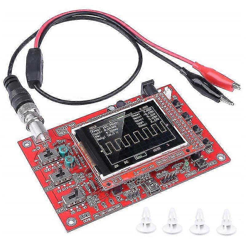 Dso138 Digital Oscilloscope Kit With Scope Probe Multipurpose Diy Oscilloscope Easy