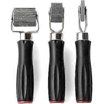 Sound Deadening Roller 3 Pack Metal Ferramenta de Instalação para Auto Car Sound Deadener Mat Aplicação Roller Mão Tool_fs-ZZY