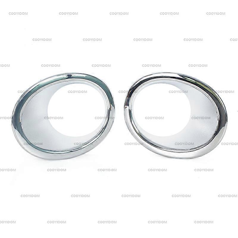 1 Pair Front Bumper Fog Light Trim Fog Light Cover Reflective Sticker decorative strip For Honda CR-V CRV 2007 2008 2009 2010
