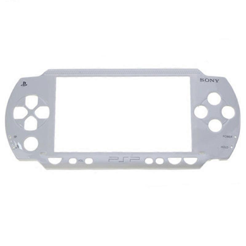 Brand Transparent Protector Front Case For PSP 1000 PSP1000 Console Faceplate Red Color