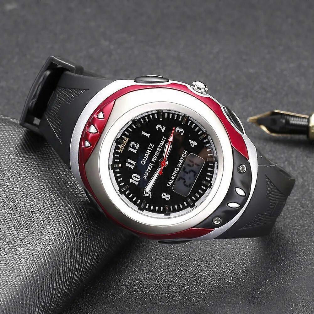 Baja Visión Reloj Despertador Para Ciegos ➤ Ideal Para Personas Mayores O Ciegas Especial Ciegos — Low