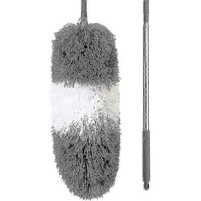 Microfiber Duster With Extendable Shaft, Telescopic Cobweb Duster For Cleaning