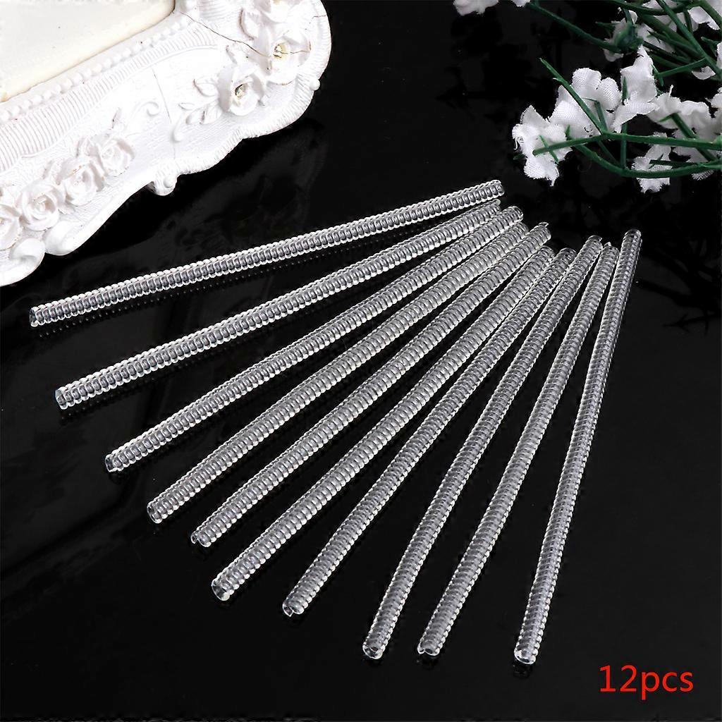 12 Pcs/Set Invisible Ring Reducer Guards Ring Size Adjuster for Loose Rings
