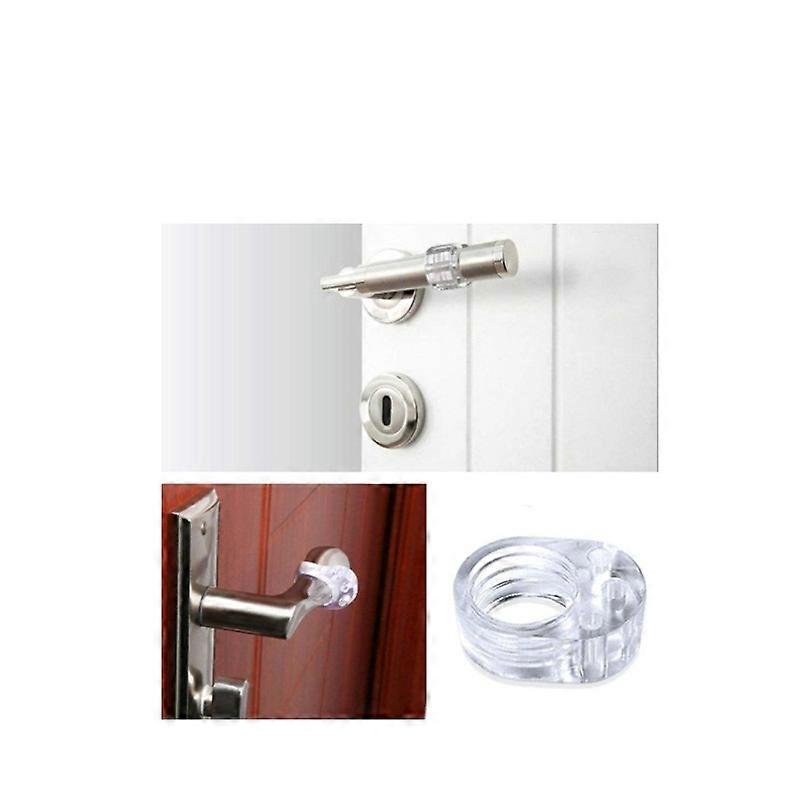 Door Handle Bumper Stopper Knob Anti-crash Pad Buffer Protector 10pcs
