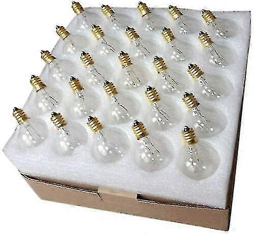 25x G40 Compatible Bulb E12 7w Compatible String Lights