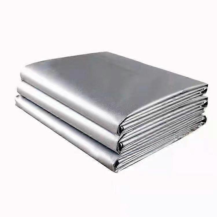 Multi Purpose Waterproof Polyethylene Tarpaulin, 1.5 x 5 m, Silver, Pack of 1