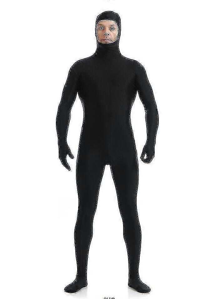 2023-ハロウィーンの男性セカンドスキンタイトスーツスパンデックスナイロンボディスーツコスプレコスチュームTw用の新しい大人の全身ゼンタイスーツコスチューム