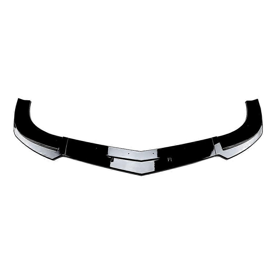 For Mercedes Benz C Class C63 AMG W204 2011-2014 Glossy Front Bumper Spoiler Lip Lower Splitter Spoiler Diffuser Deflector
