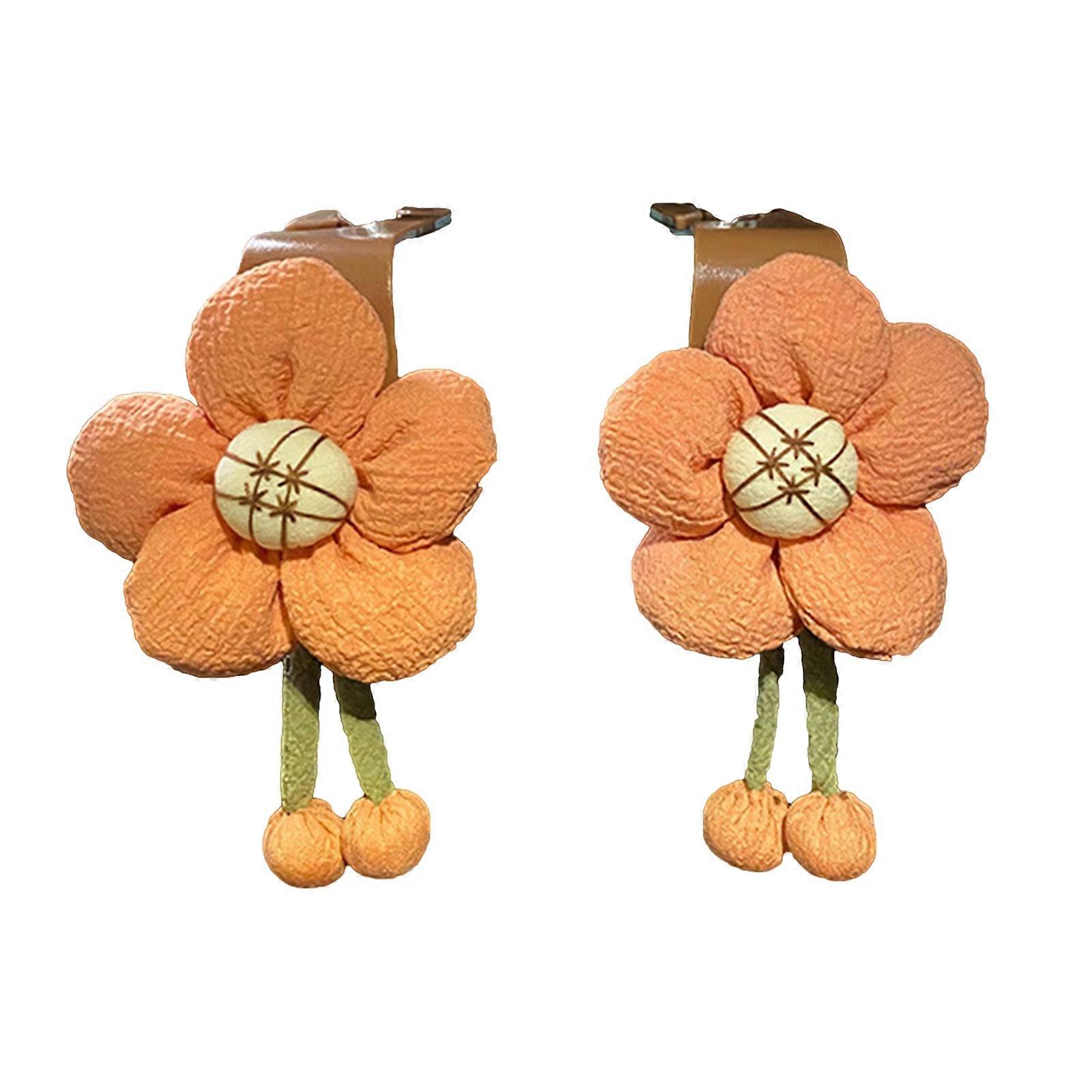 1 Pair Cartoon Car Seat Hooks Convenient And Space-saving Hidden Car Ornaments Organization Solution
