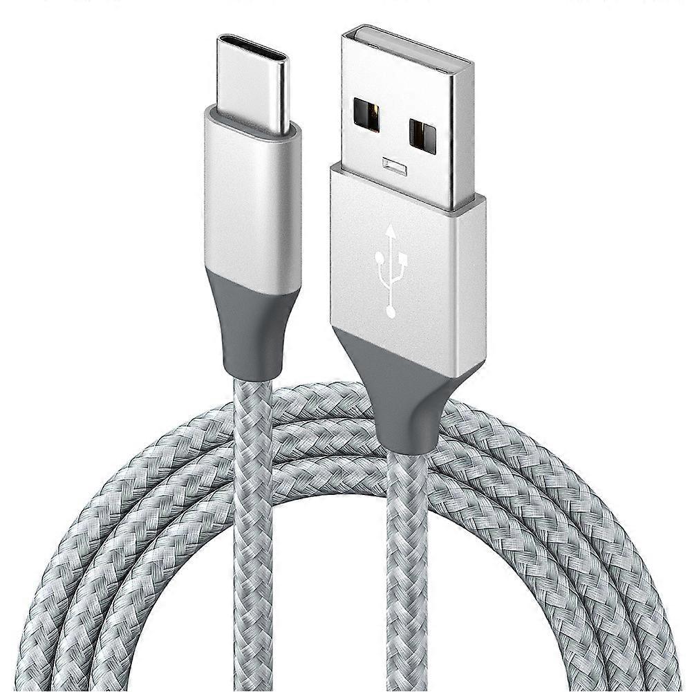USB Type C-kabel Hurtiglading USB A Til USB C-lader Nylon Flettet Ledning