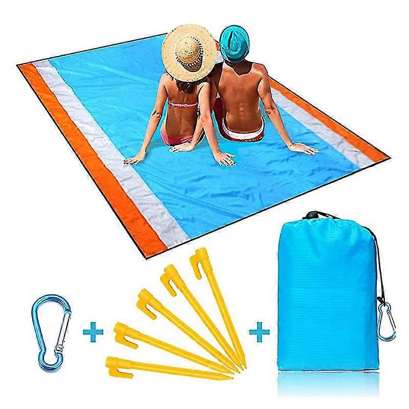 Beach Blanket, Lightweight Waterproof Quick Drying Outdoor Picnic Mat