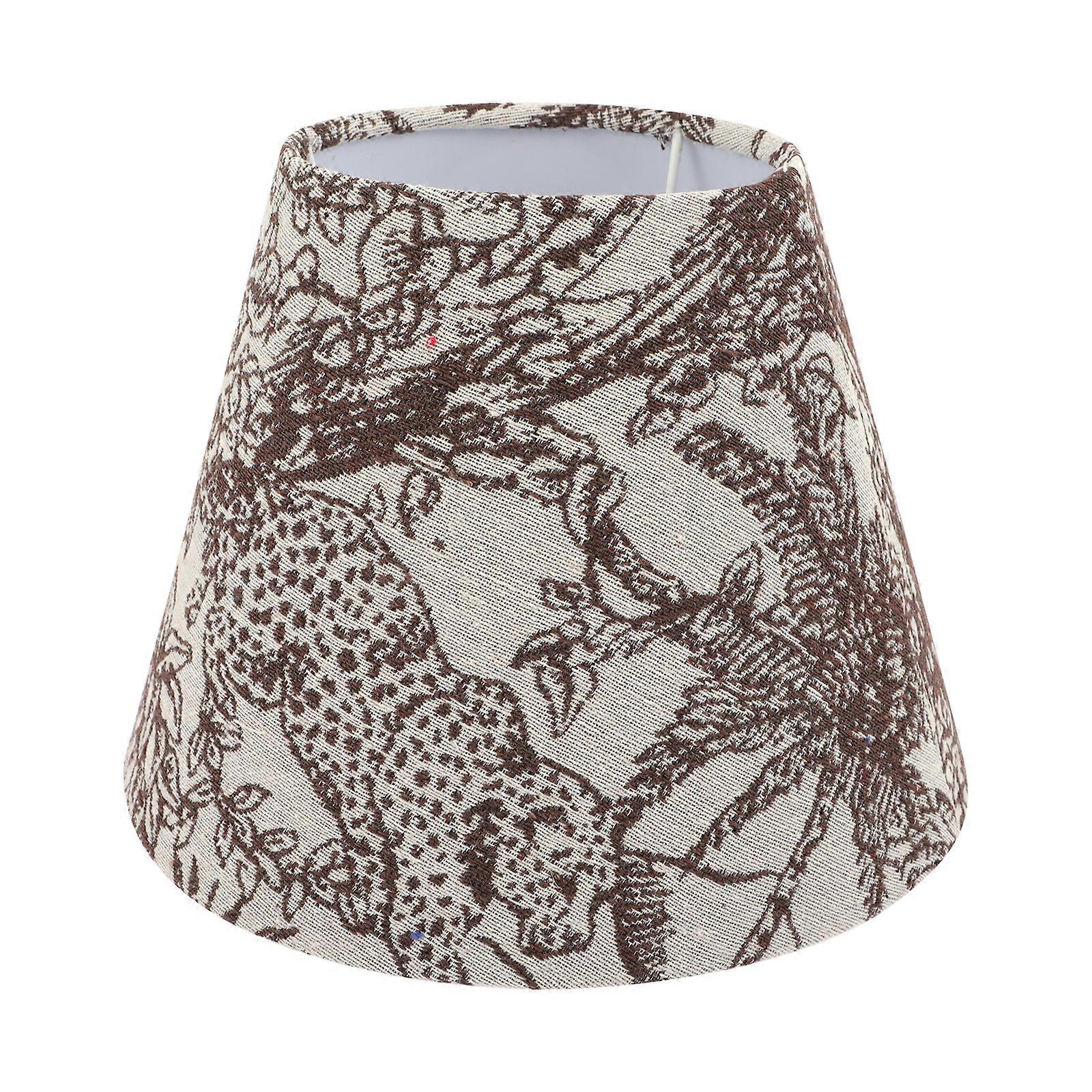 Small Lamp Shade Pattern Lamp Shade E14/E27 Light Socket Indoor Light Cover