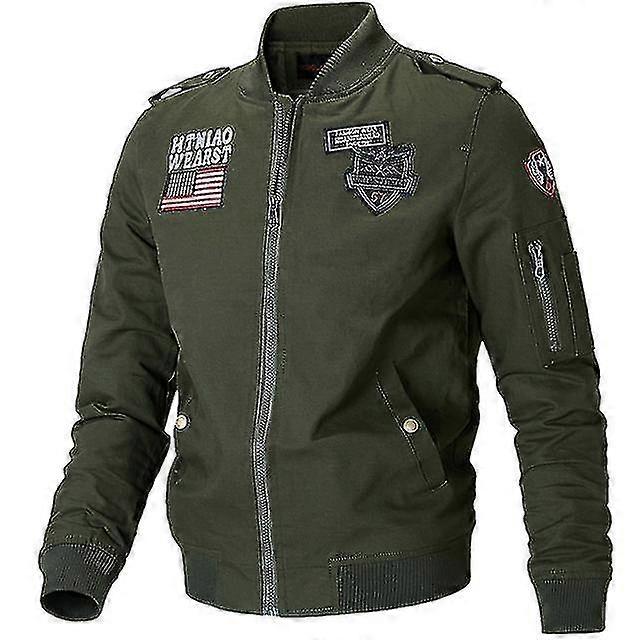 mens Bomber Pilot Jacket Winter Parkas Army Jackets