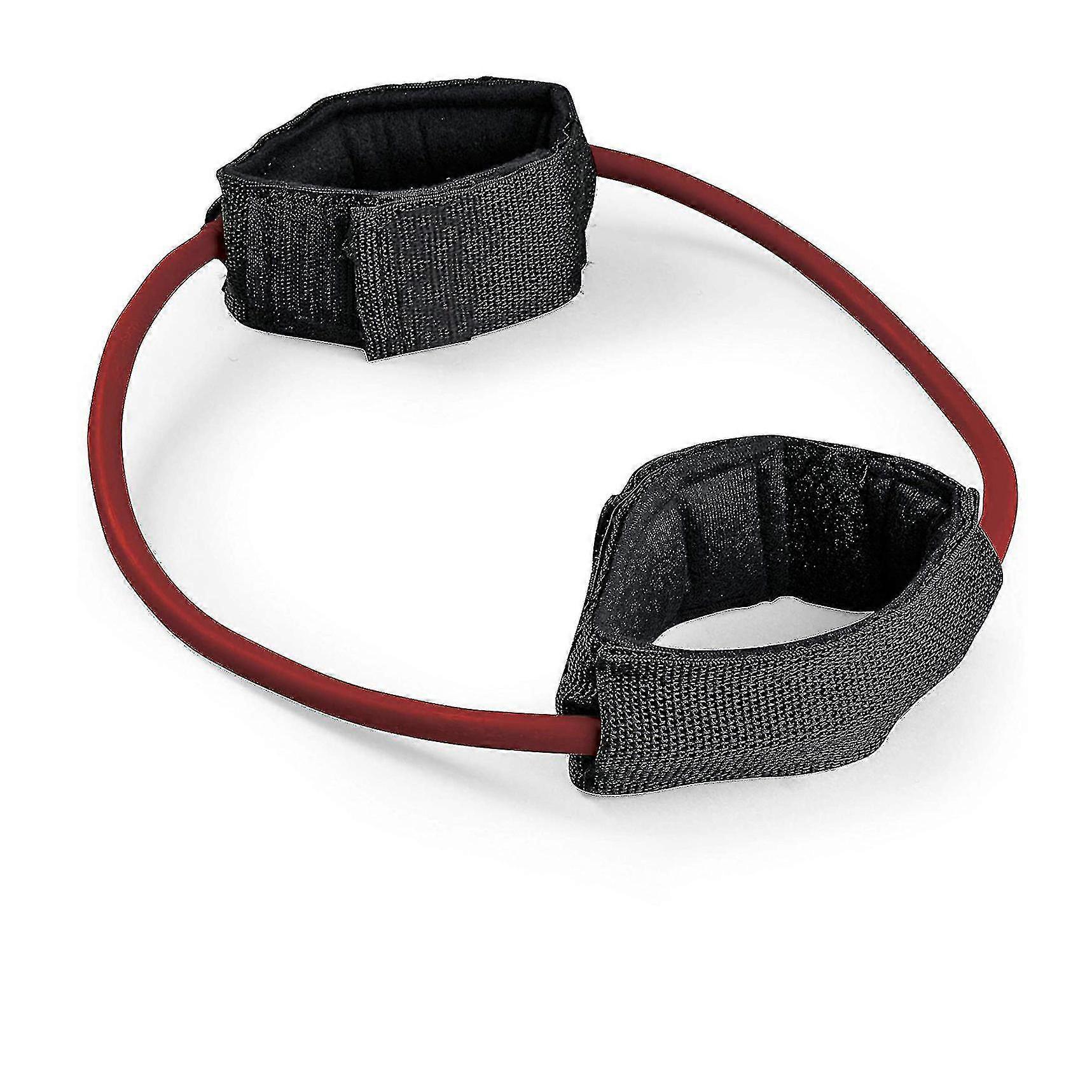 Leg Resistance Band Exercise Cord With Non-slip Padded Ankle Cuffs