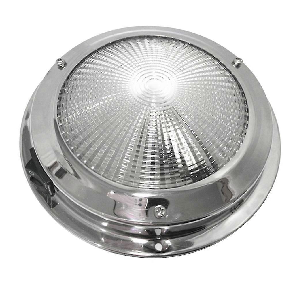LED سيارة جولة سقف قبة سقف ضوء مصباح داخلي للعربة قافلة متنقل