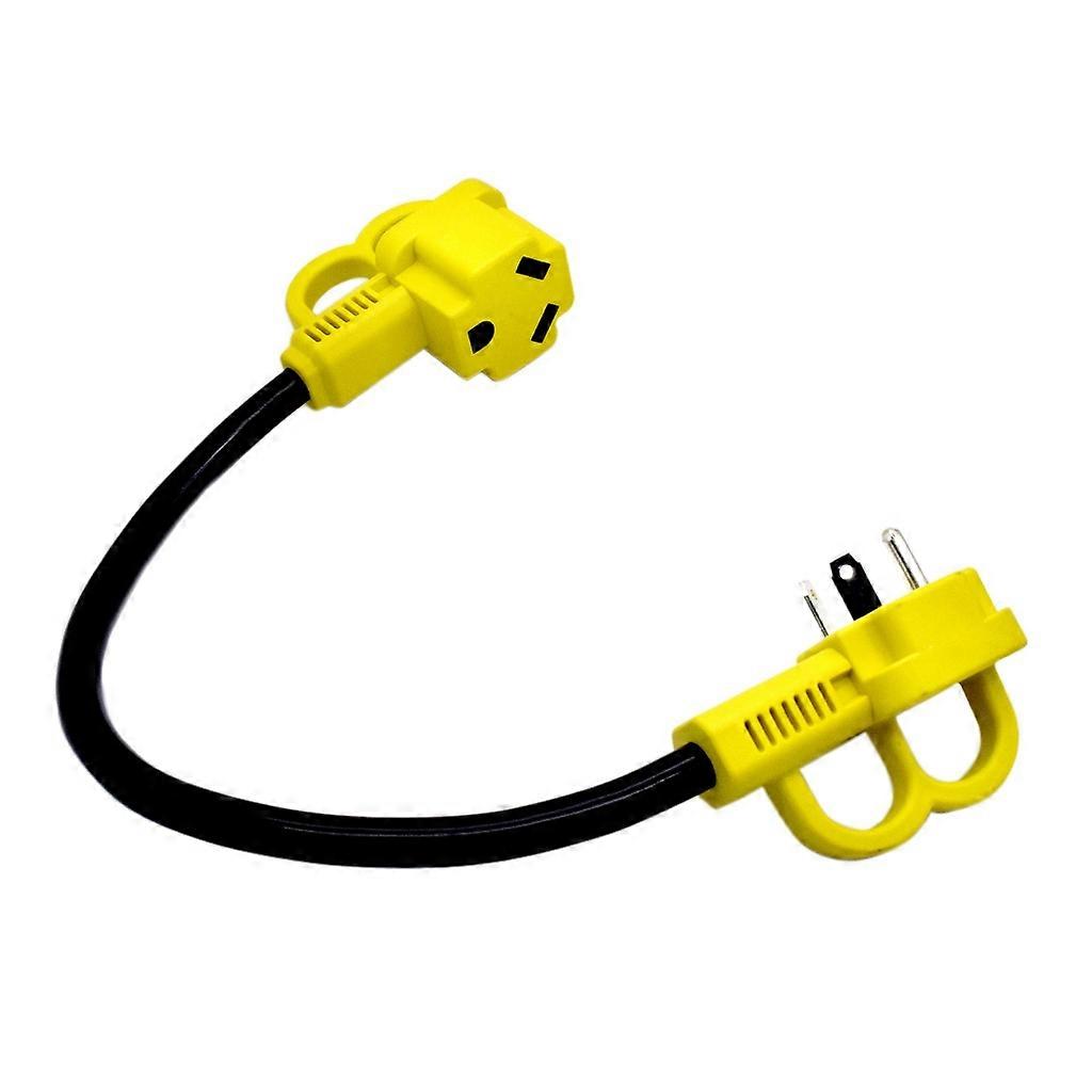  Adaptador de Cabo de Alimentação RV de 30 Amp a 50 Amp 21 Polegadas, Adaptador Dogbone RV Elétrico