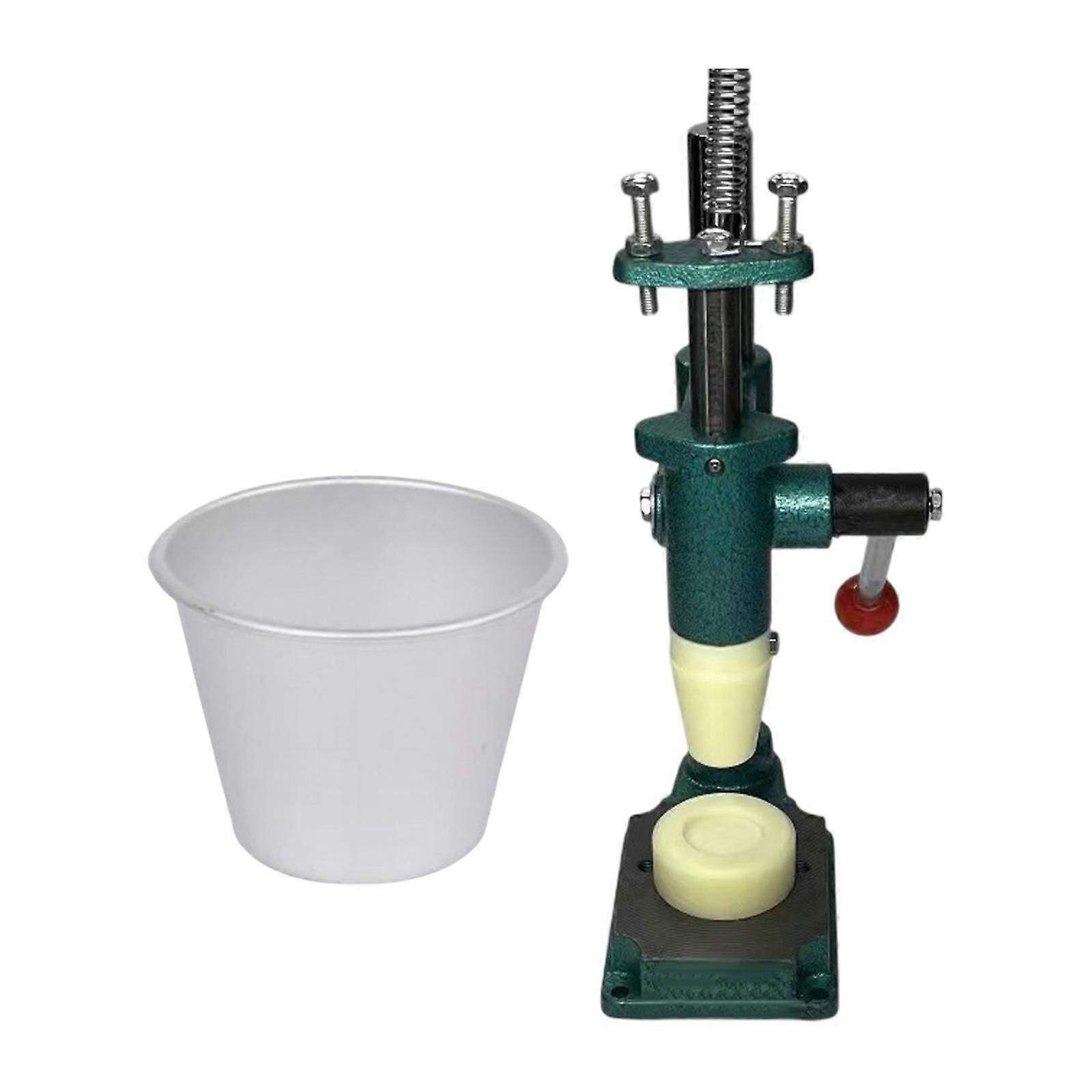 Egg Tart Pressing Machine Hand Press Making Egg Tart Skin Tool for Cake Shop S