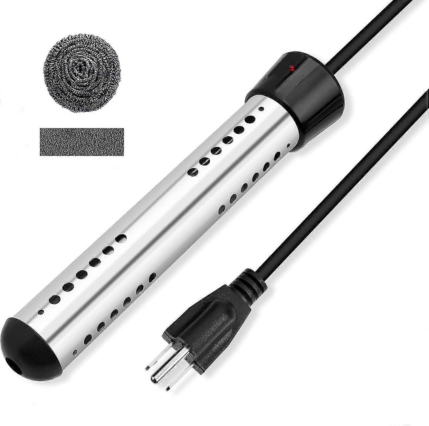 Darmowade 2500w Portable Pool Immersion Water Heater For Inflatable Pool Bathtub Bucket Heater