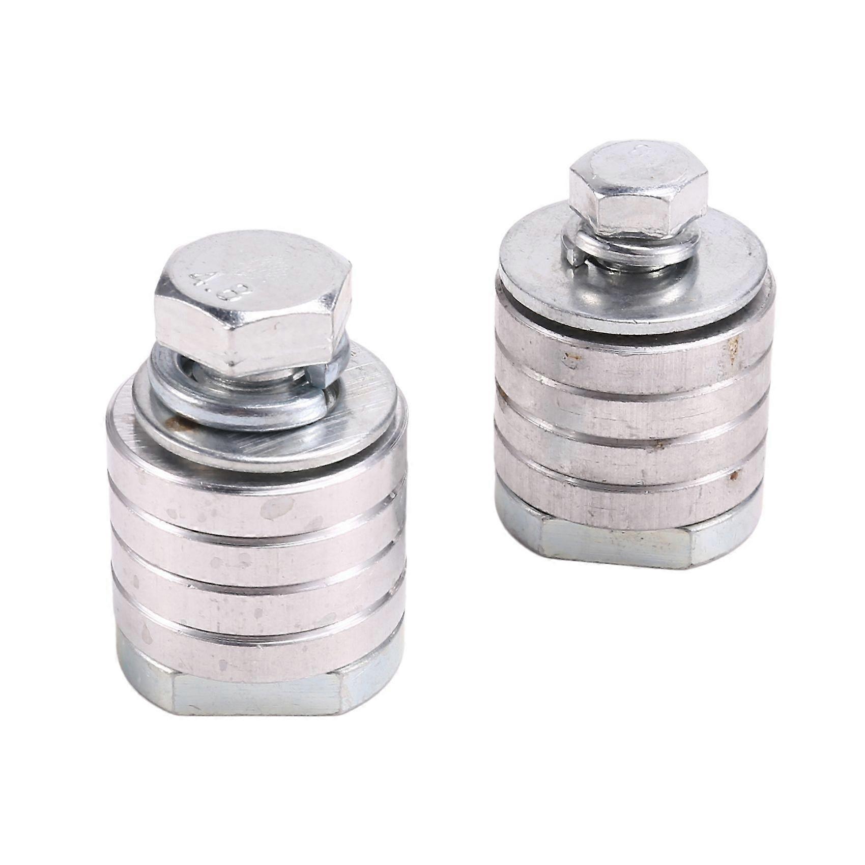 2PCS M14 M10 Angle Grinder Adapter Grooving Machine Adapter Conversion Kit Flange Metal Lock Nuts S