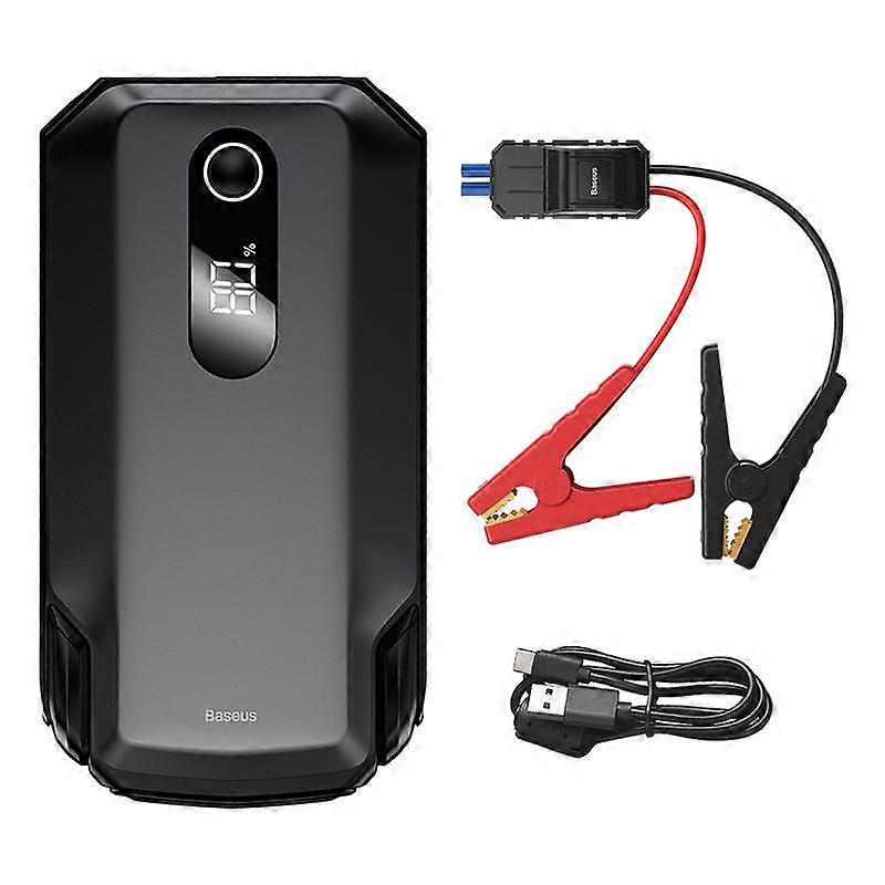 Baseus Super Energy Max Car Jump Starter 10000mAh-20000mAh Paak current 2000A,Car Inverter Charger Converter EU socket Power Supply,Car Battery