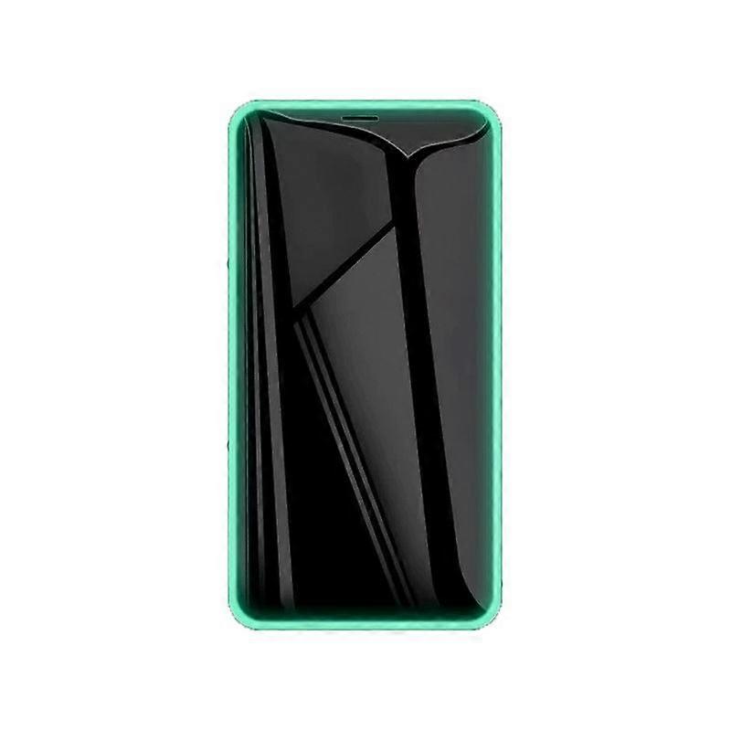 Tempered film Designed for iPhone xr Case, Anti-peep Luminous Glass Protector Shockproof Protective Phone Case Slim Thin Cover
