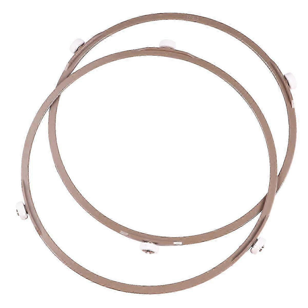 2pcs Microwave Glass Turntable Plate Support Wheel Ring Turntable Holder