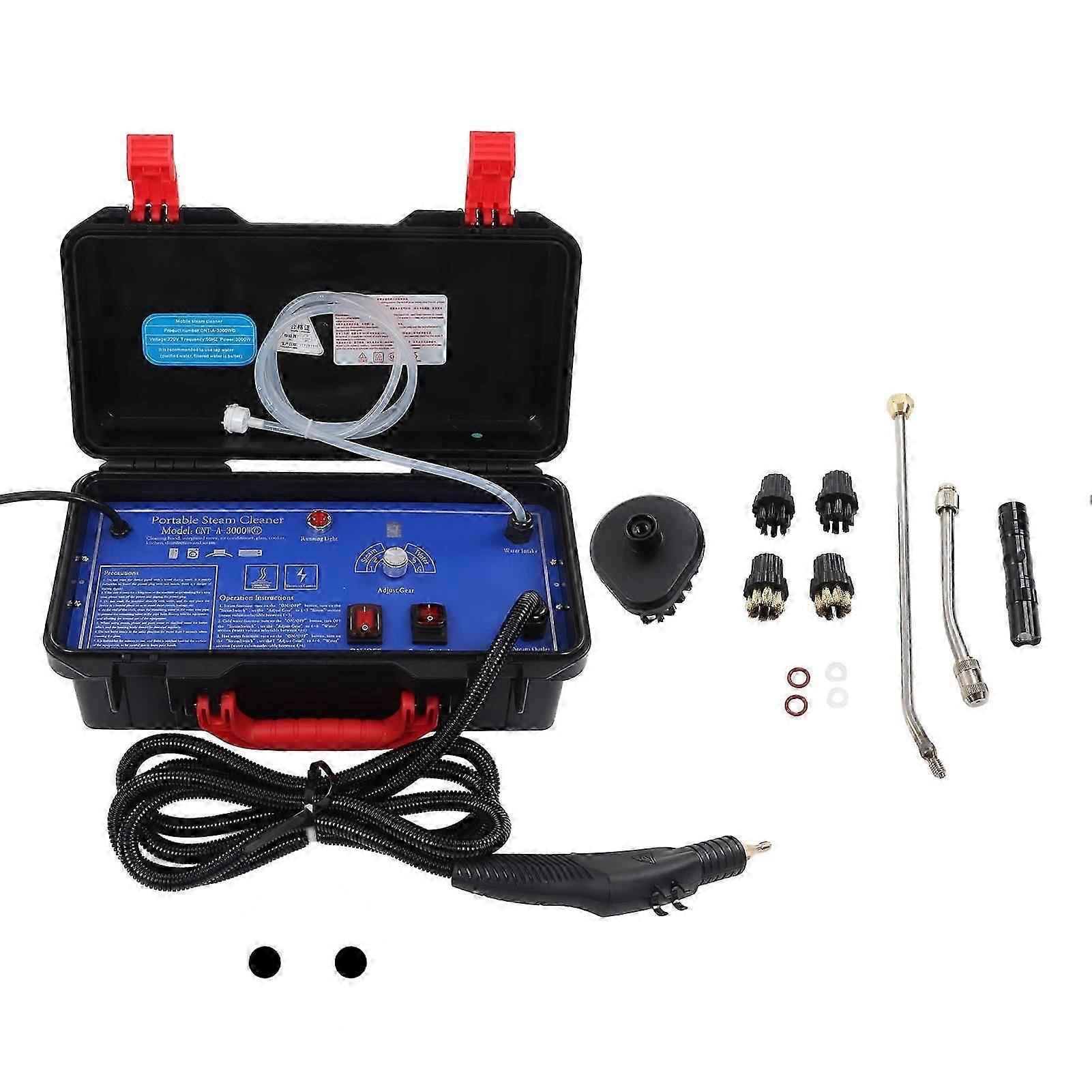 蒸汽清洁器高温最大 3.5 巴安全便携式家用加压蒸汽清洁机 3000W 欧盟插头 220V