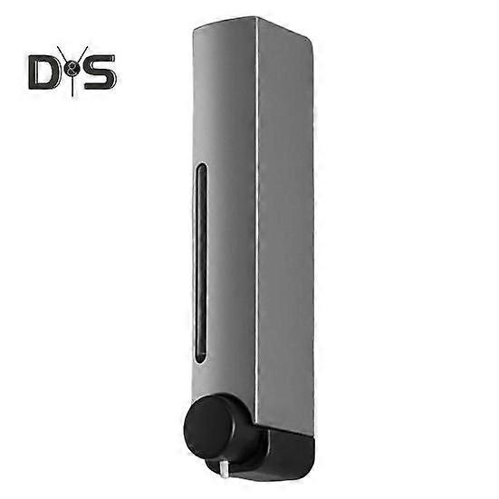 Shower Soap Dispenser Punching Free Wall-Mounted Shampoo Conditioner Dispenser Leakproof Easy to Refill Shampoo Bottle