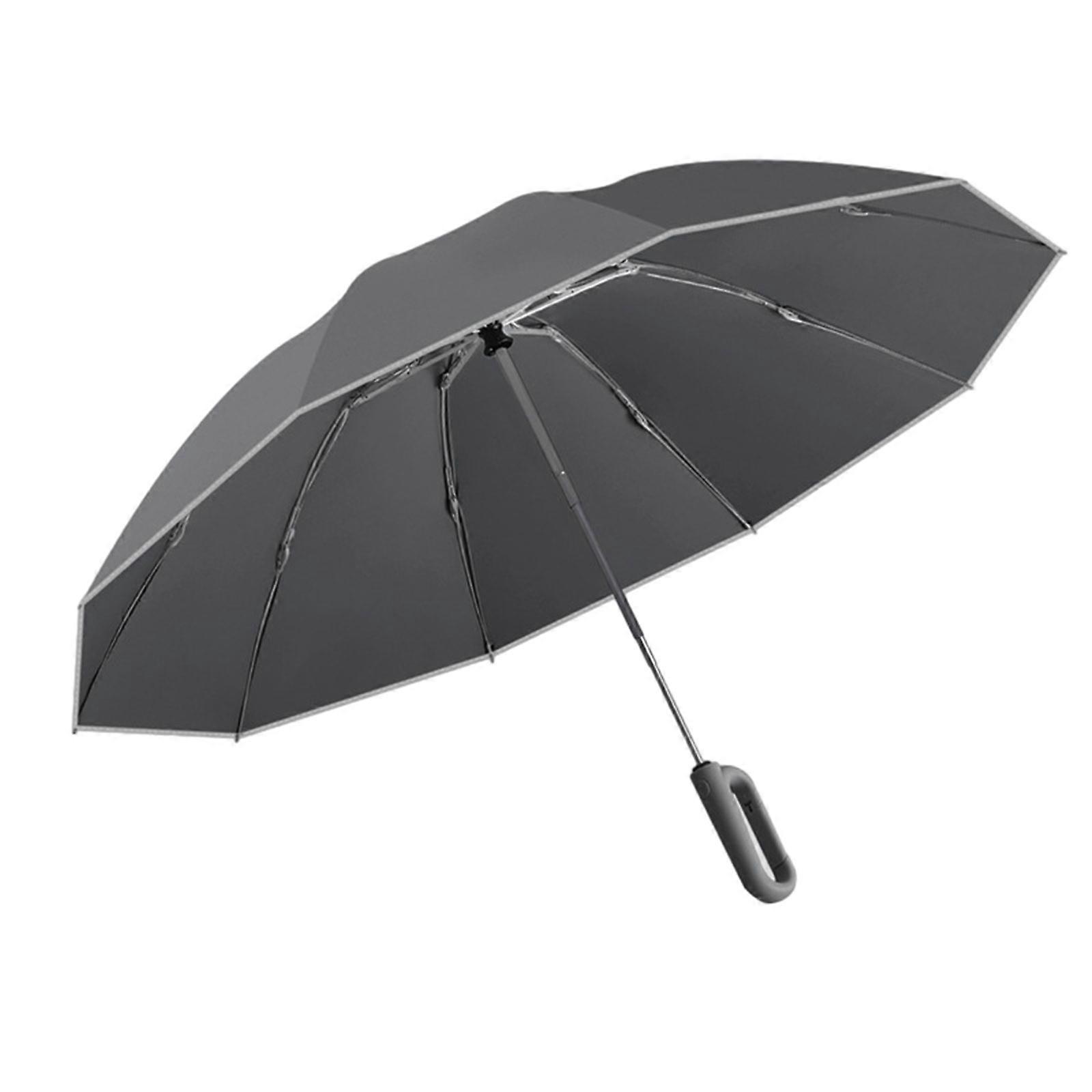 Automatic Folding Umbrella Windproofs  and Lightweighted Perfect for Outdoor Use Reverse Gear
