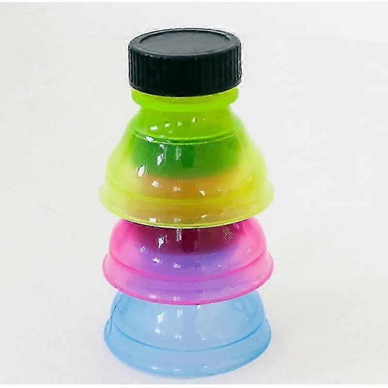 3pcs/6pcs Premium Soda Saver Bottle Caps - 360 Rotatable, Dust-Sealed, Snap-On Can Pull Flip Top Lid Protector - Color Random, Ideal for Restaurants