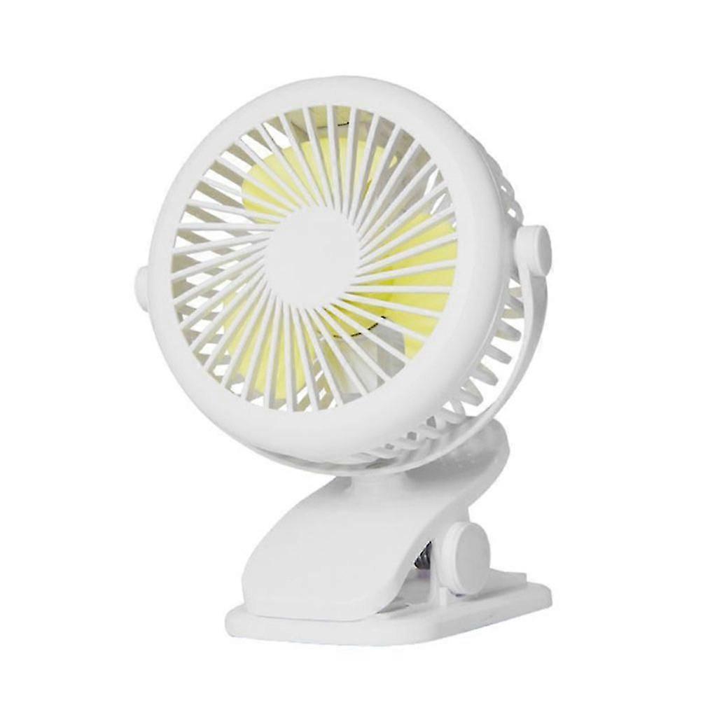 Portable Usb Rechargeable Table Fan Clip On Type Mini Desk Fan 360 Adjustable