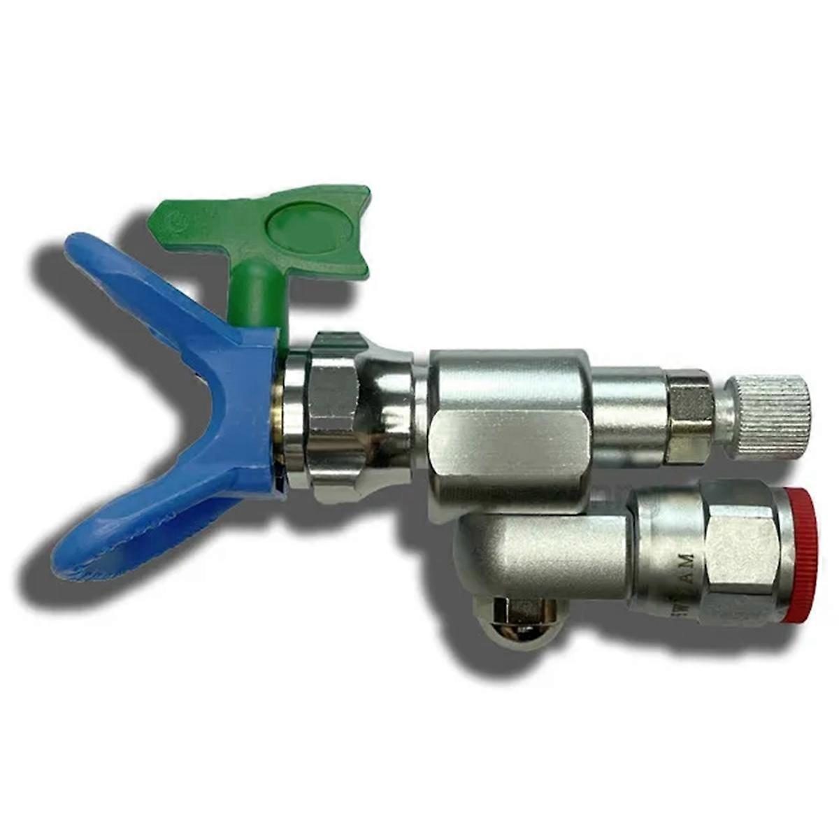 Clean Jet Valve Block with Nozzle Closed Airless Adapter Shutoff Valve Connector 287030 Connector 2