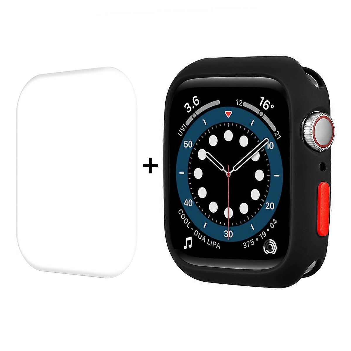 ENKAY TPU Case + Full Coverage PET Screen Protector For Apple Watch Series 8 / 7 45mm