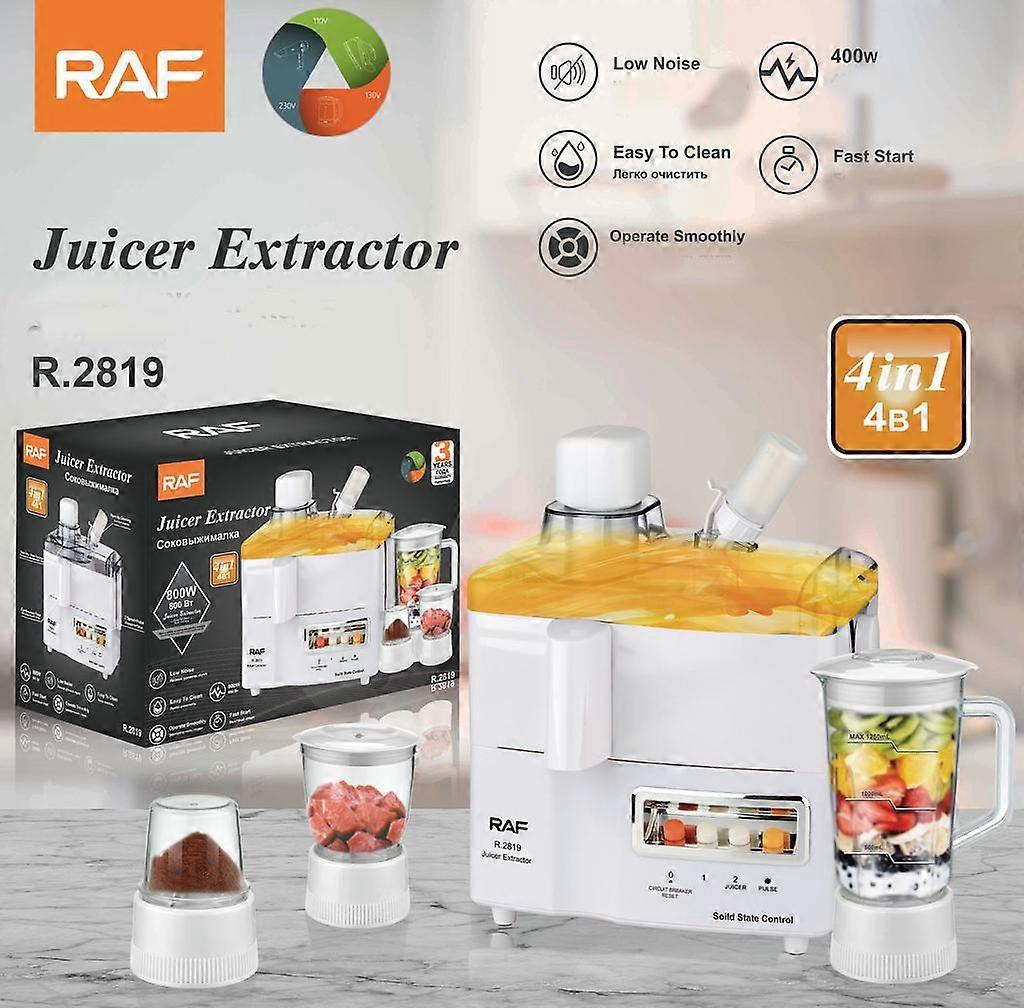 Four-In-One Food Processor, Fruit And Vegetable Juicer, Multifunctional Health Juicer, Household Fruit Blender