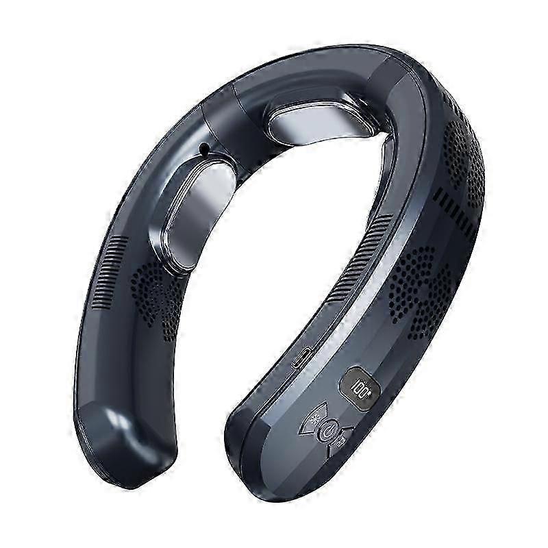 Portable Bladeless Neck Fan Multifunctional USB Rechargeable Fan