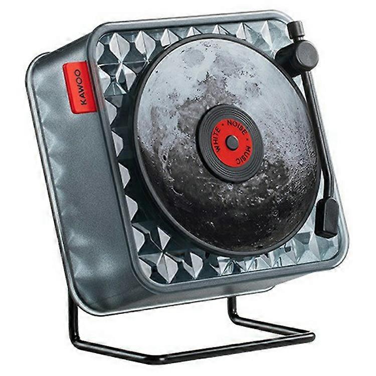 KW02 Bluetooth Retro Speaker White Noise Machine Bedroom Clock Ambient Light Wireless Sound Box