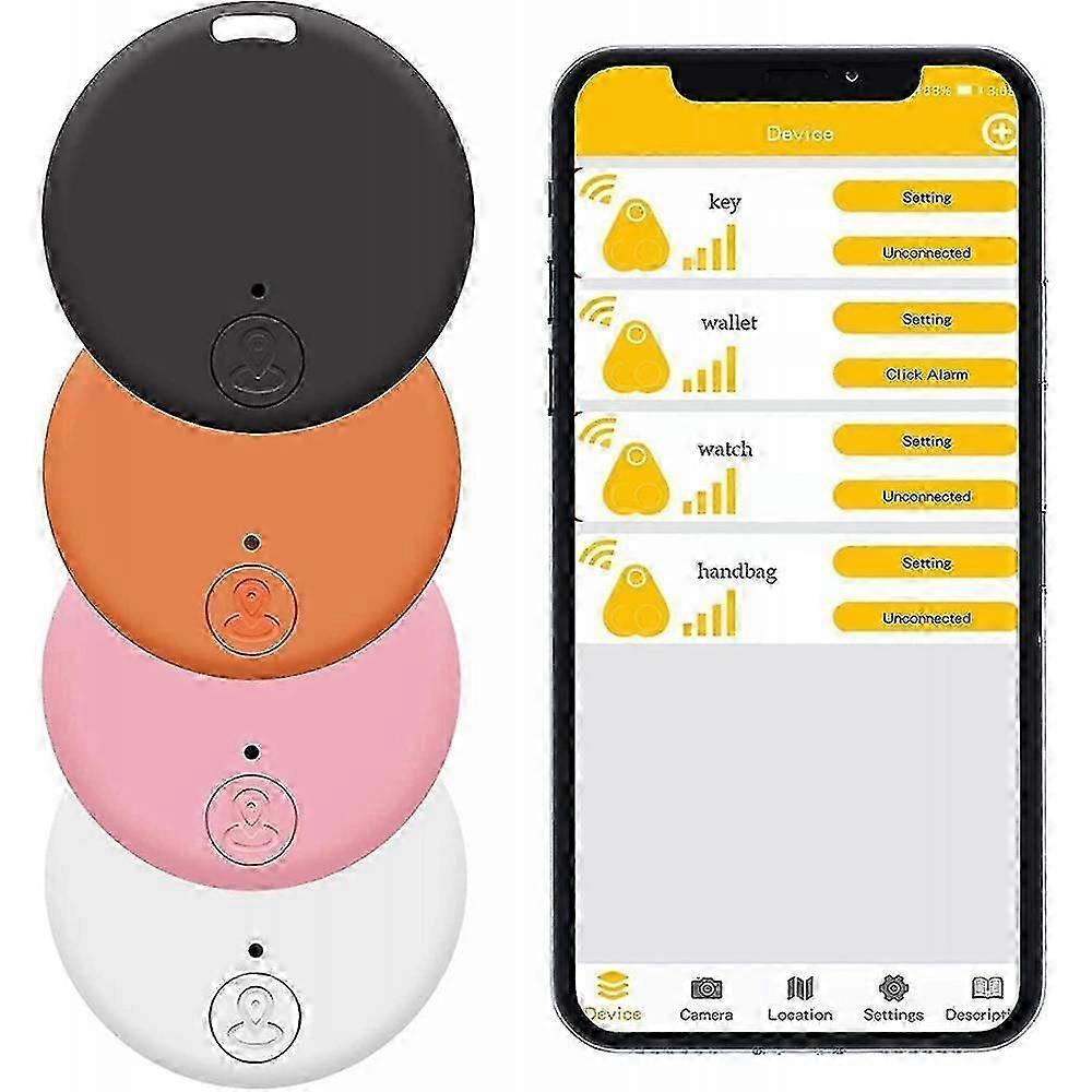 4 pz Localizzatori di Oggetti Wireless, Key Finder Anti-perso Telefono Finder Allarme JQM