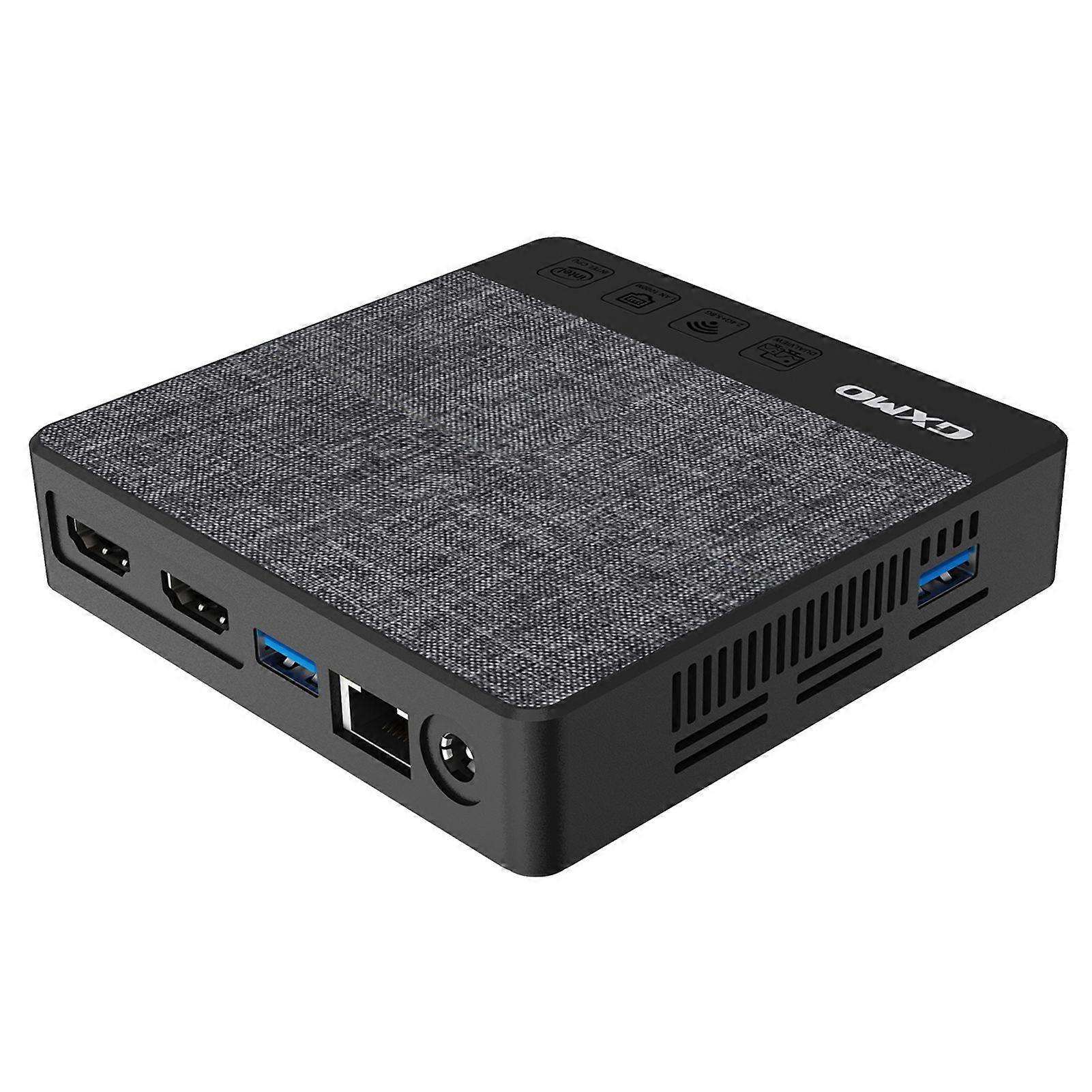 Mini-PC Windows 11 Mini-Desktop-Computer mit Intel Gemini Lake N4000 Prozessor 6G LPDDR4 64G EMMC Unterstützung Dual Screen 4K Auflösung Wifi BT für Busin