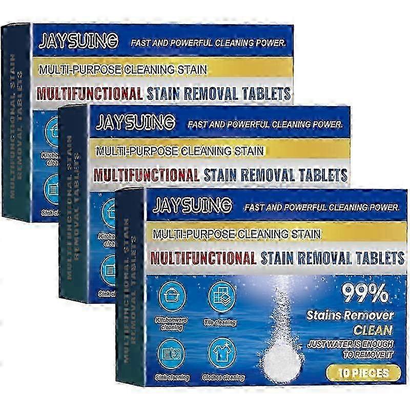 Removal Cube Powerful Cleaning Effervescent Multi-functional Effervescent Bio Enzyme Cleaning Table New  3boxes