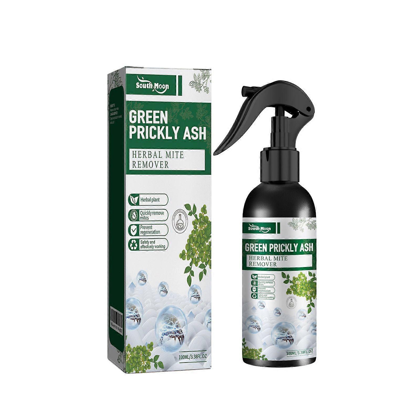 2x بق الفراش والغبار القاتل رذاذ العلاج الطبيعي ، مزيل سوس الفلفل الأخضر سرير منزلي لحاف أريكة سوس منع عث تبديد سوس 