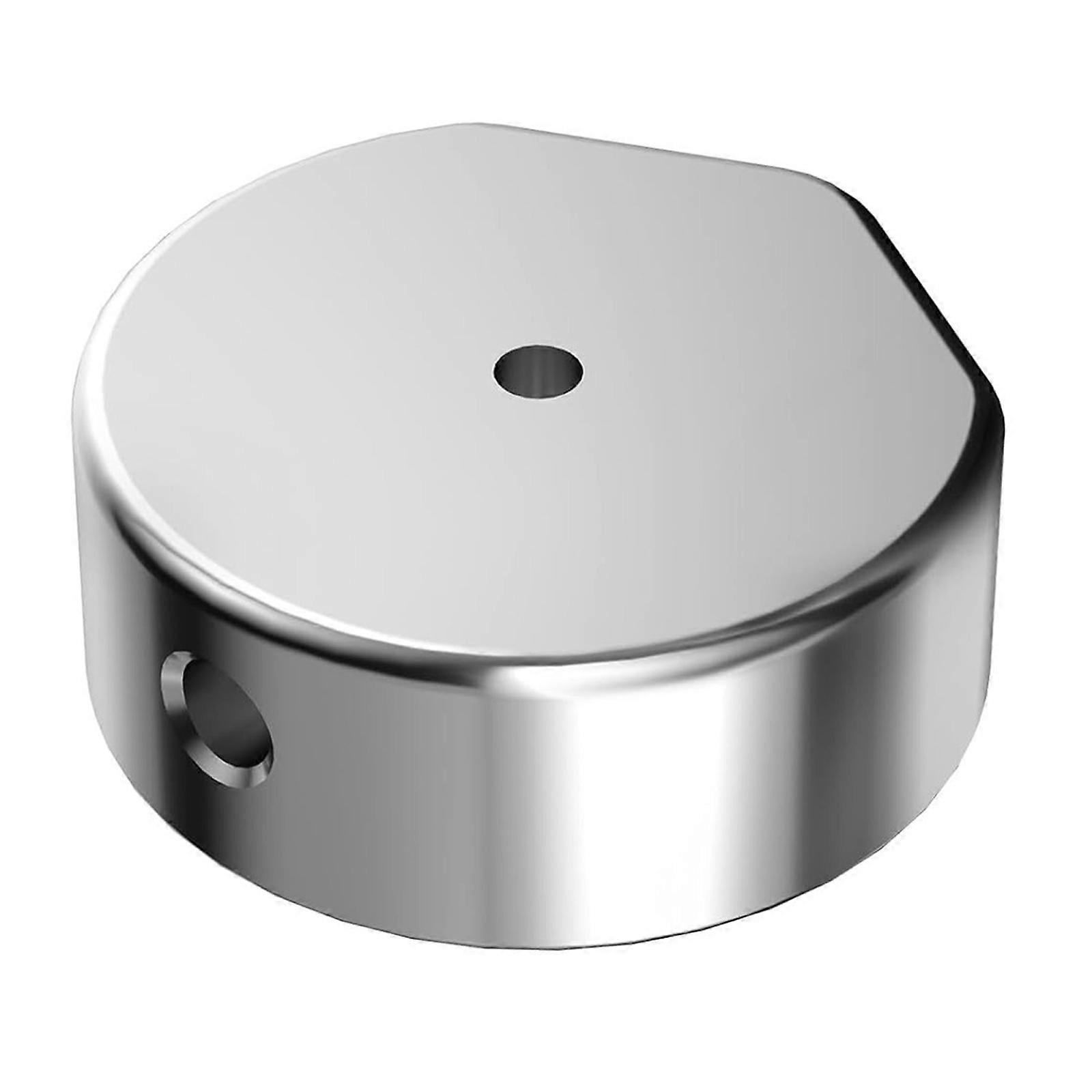 For Mini Bracket Pipe 1/4 Screw Adapter Aluminum Ethernet Satellite Bracket Adapter Mini Bracket Adapter Silver