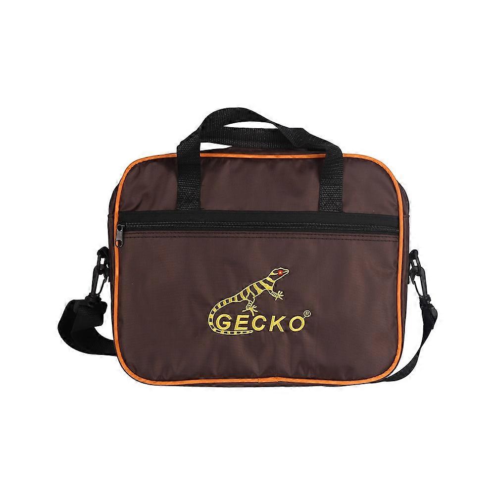 GECKO Cajon Wooden Drum Flat Hand Drum Percussion Instrument with Storage Bag Party Performance Port