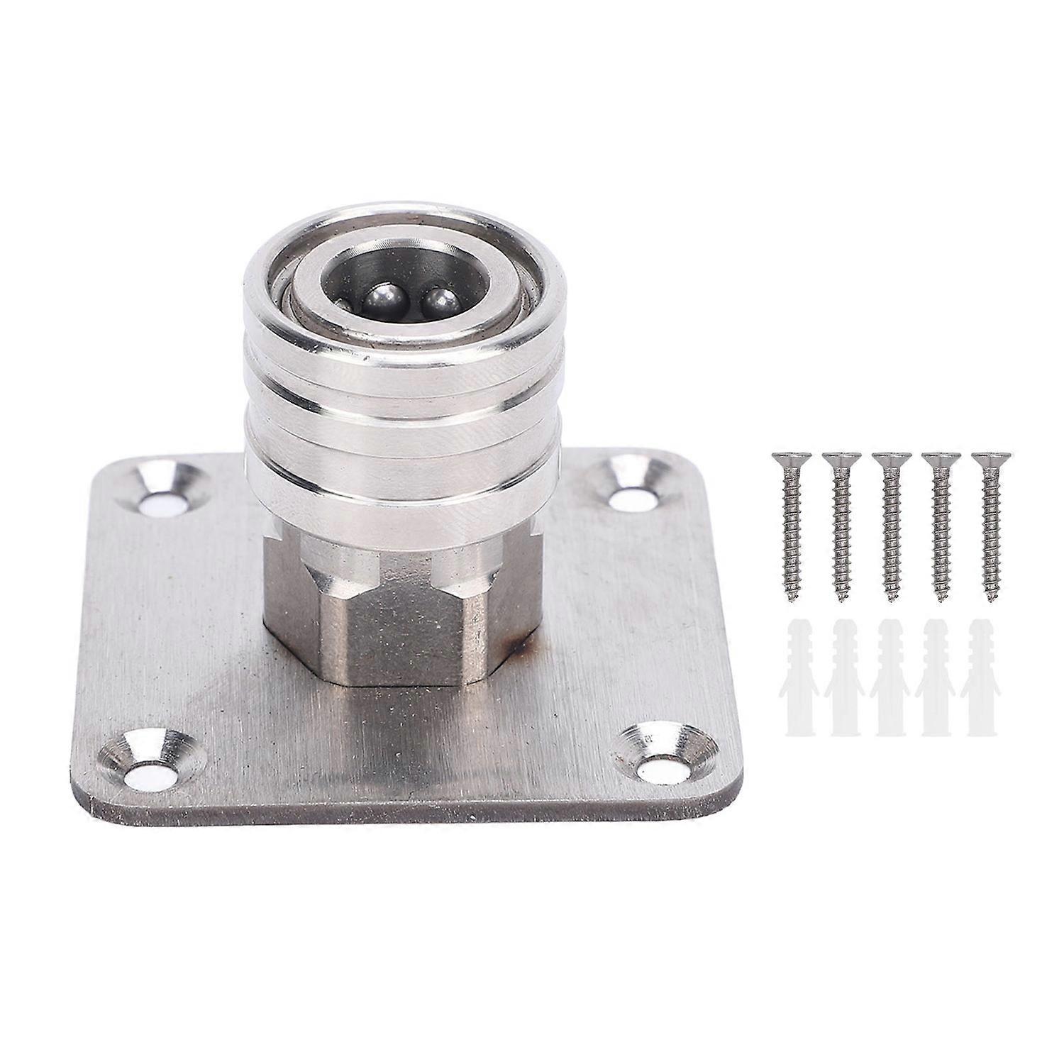 Pair of Pressure Washer Foam Cannon Holder 1/4in Quick Connect Wall Mount for Most Foam Cannons Nozz