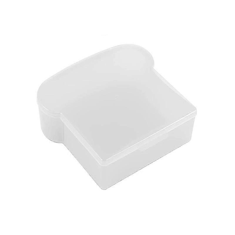 Plastic Sandwich Container With Lid Reusable Food Storage Lunch Box