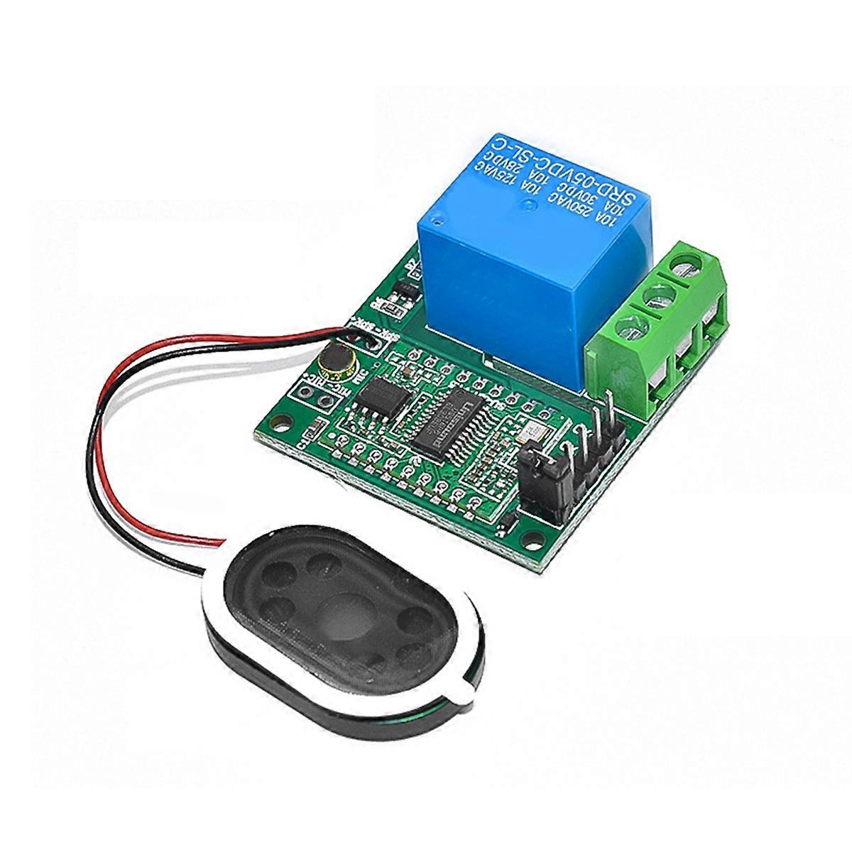 AI Intelligent Voice Recognition Module Offline Voice Control Switch Module Support Custom Voice for DIY Voice Device