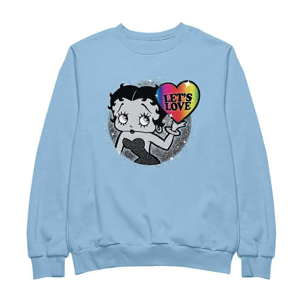 Betty Boop Let's Love Men's Sweatshirt