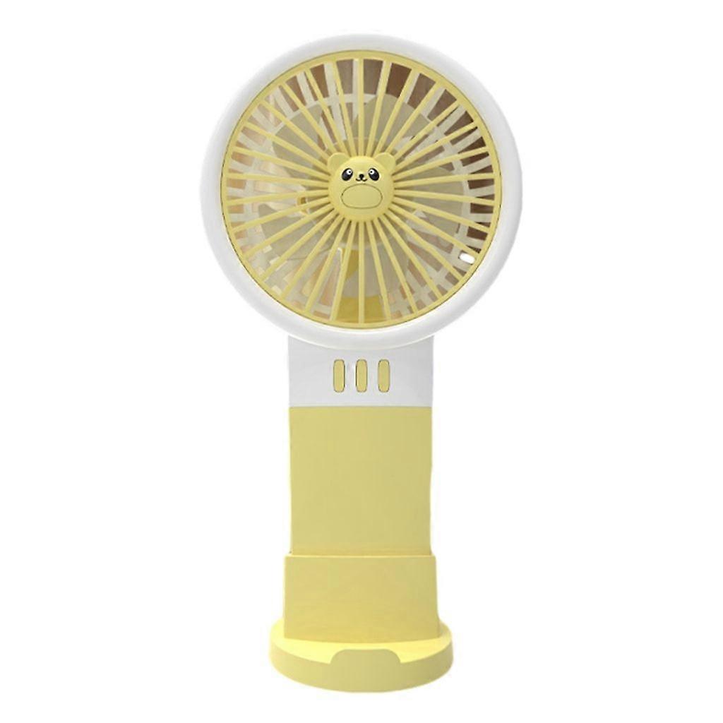 Portable Handheld Fan, Mini Personal Desk Fan with phone Stand Cooling Fan