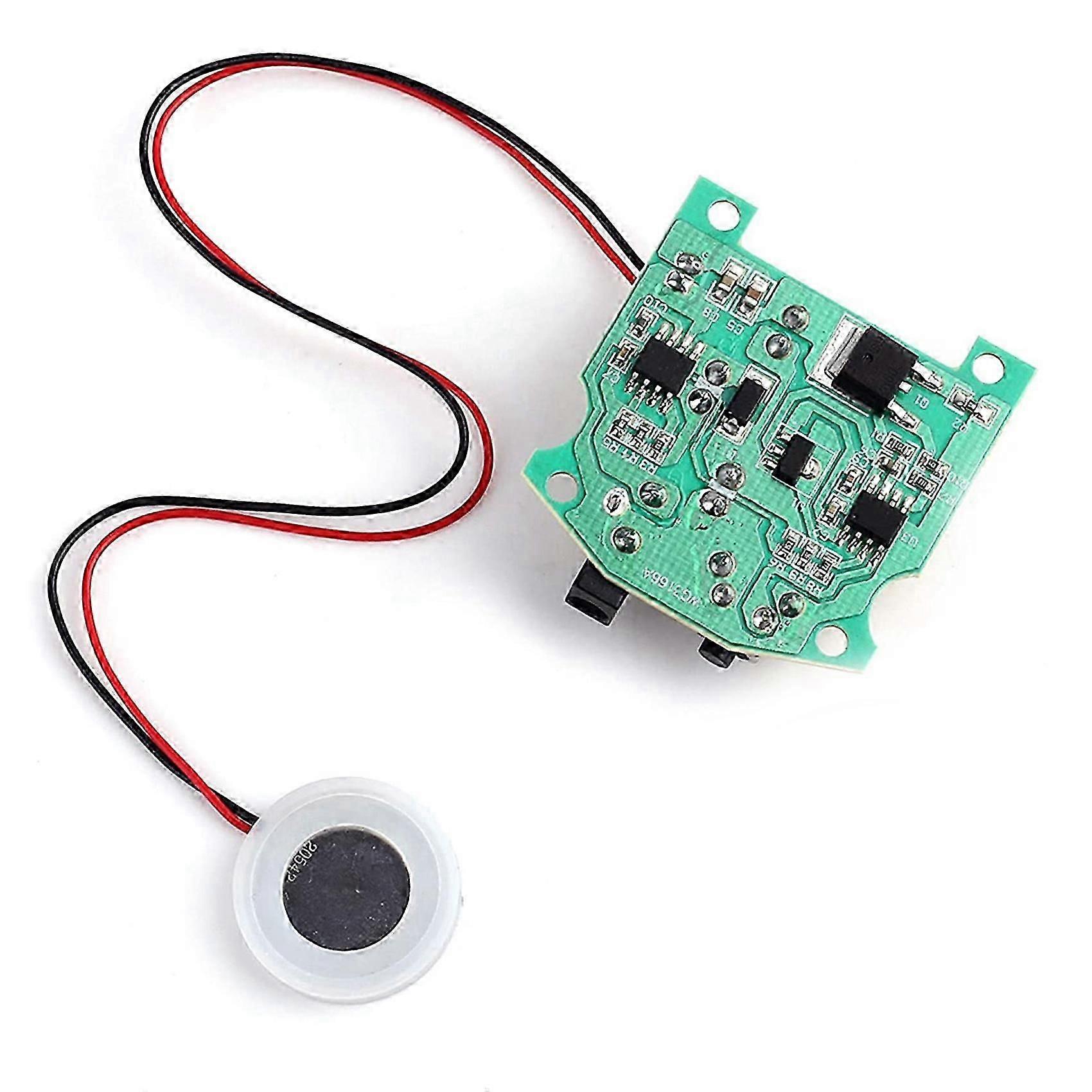 2 Pack Ultrasonic Atomization Maker 20mm 113KHz Mist Atomizer DIY Humidifier with PCB 3.712V
