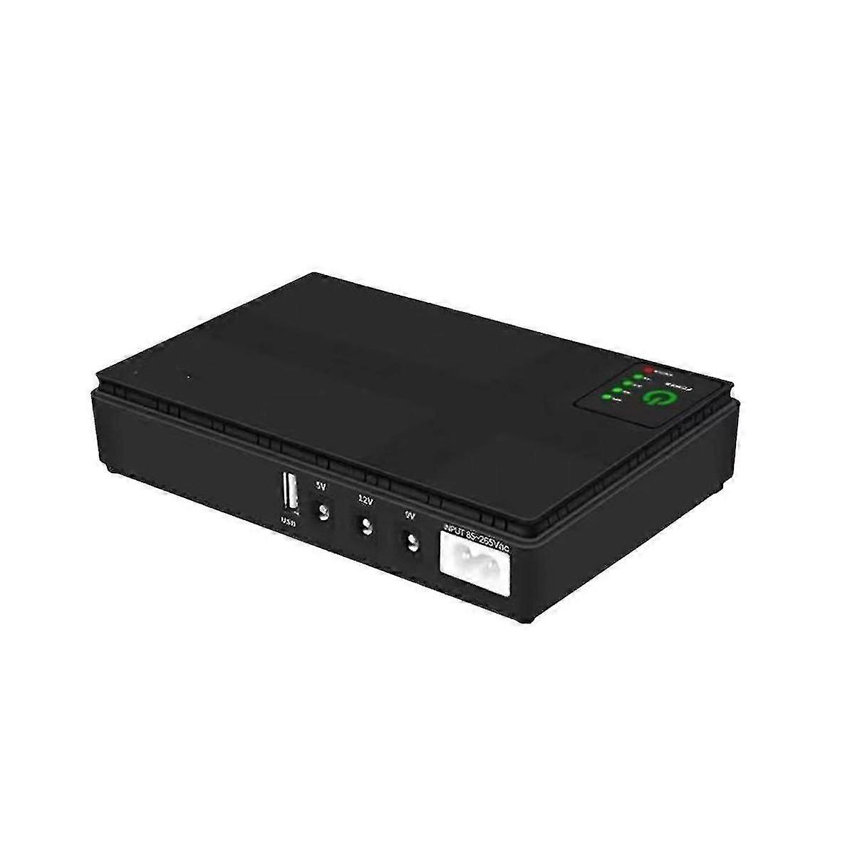 5v 9v 12v Uninterruptible Mini Ups Usb 10400mah Backup For Wifi Router Cctv(eu